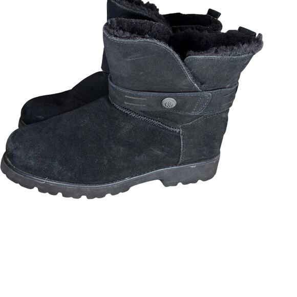Bearpaw Wellston Women's Boots  Ankle Black Size 9 - Picture 2 of 7
